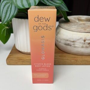 Dew of the Gods Glowasis Vitamin Blend Body Lotion Pumpkin Sugar Cookie